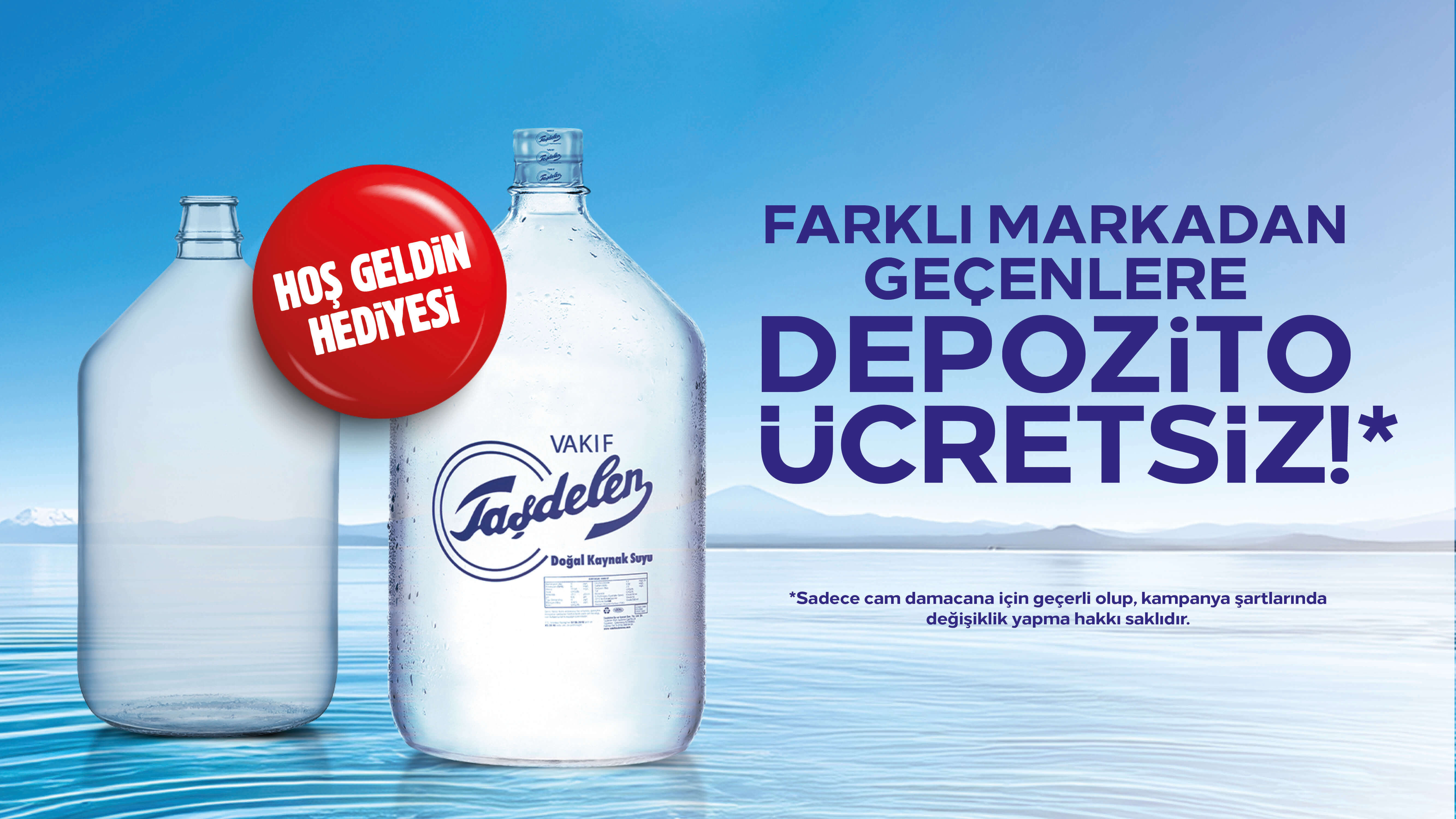 VakıfTaşdelen Cam Damacana Kampanyası